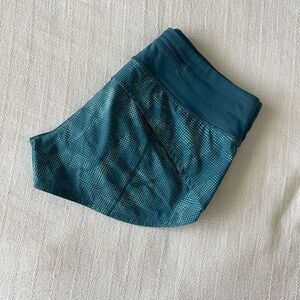 lululemon athletica Teal Athletic Shorts